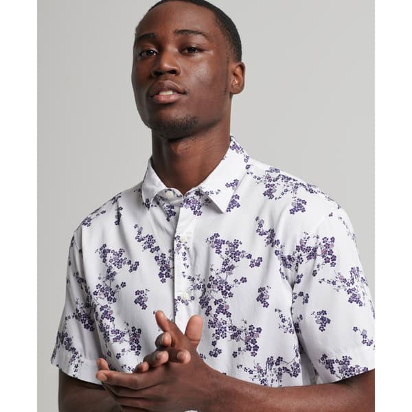 Superdry Paita Vintage Hawaiian Valkoinen L Mies