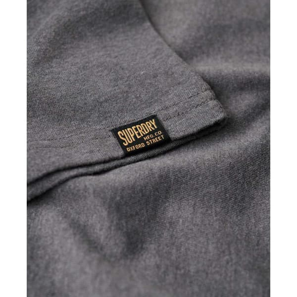 Superdry Lyhythihainen T-paita Classic Vintage Logo Heritage Harmaa L Mies