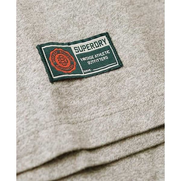 Superdry Lyhythihainen Pyöreäkauluksinen T-paita Vintage Athletic Harmaa M Mies