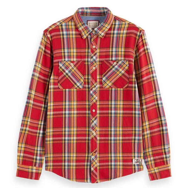 Scotch & Soda Pitkähihainen Paita 174529 Monivärinen XL Mies