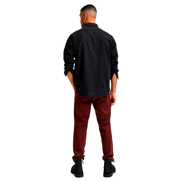 Selected Lang Ærmet Skjorte Egrick-ox Flex Sort 3XL Mand