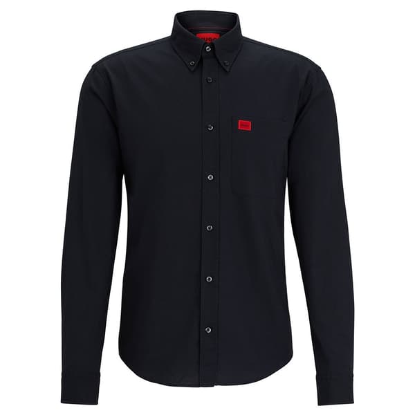 Hugo Skjorte Evito Sort 44 Mand