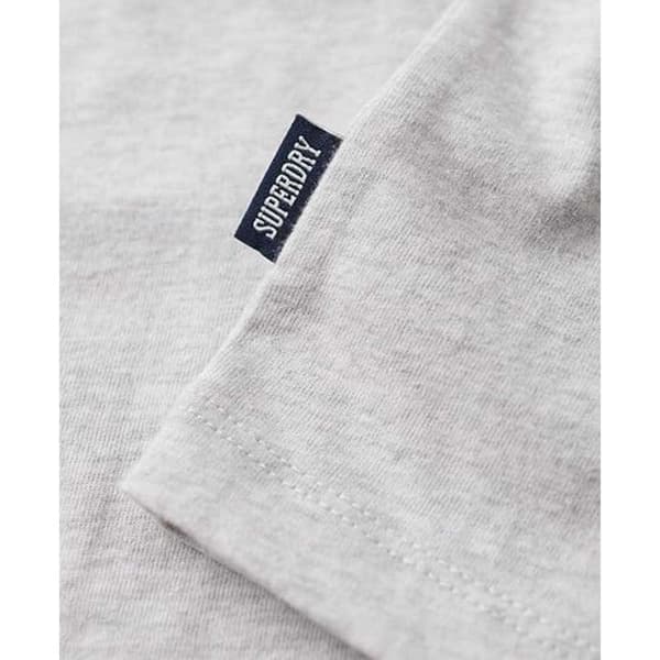 Superdry Långärmad T-shirt Essential Baseball Grå XL Man