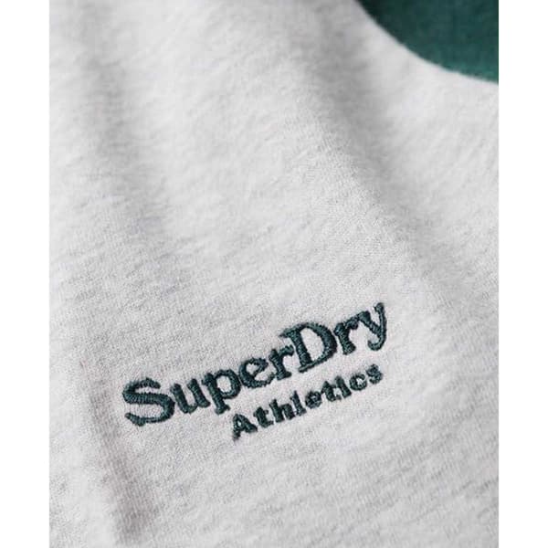Superdry Långärmad T-shirt Essential Baseball Grå XL Man