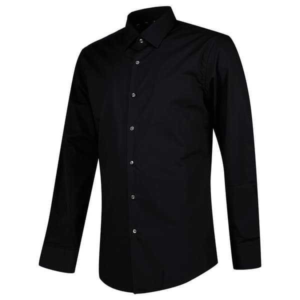 Boss Skjorta H-hank Kent Svart 39 / Long Man