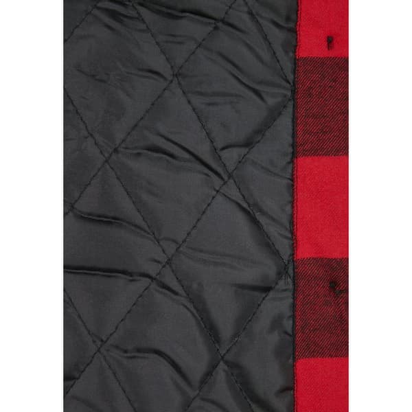 Urban Classics Flanelskjorte Med Snørebånd Sort M Mand