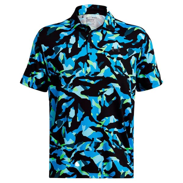 Under Armour Golf Kortærmet Polo Playoff 3.0 Printed  M