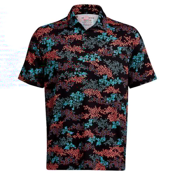 Under Armour Golf Kortärmad Piké Playoff 3.0 Printed 2XL