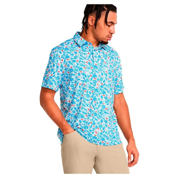 Under Armour Golf Kortærmet Polo Playoff 3.0 Printed L