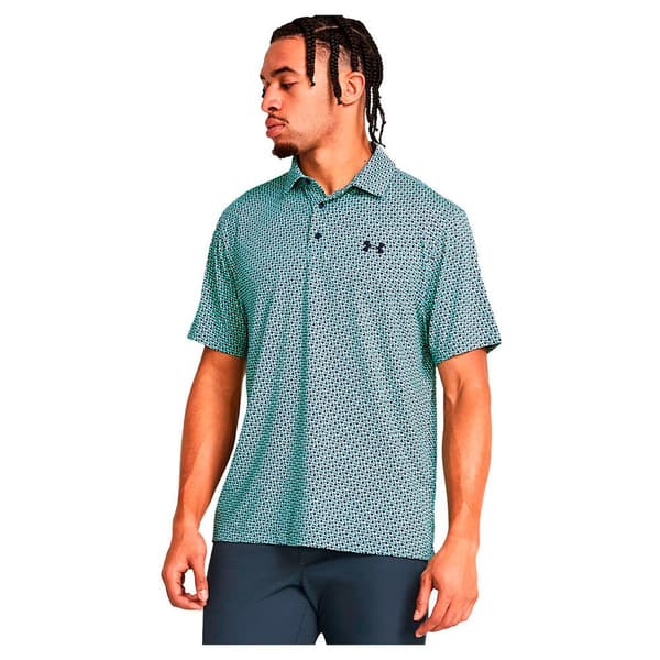 Under Armour Golf Kortärmad Piké Playoff 3.0 Printed S