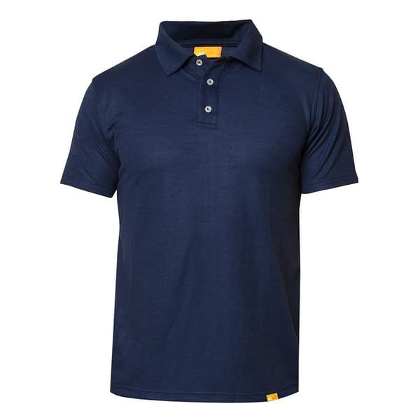 Iq-uv Kortærmet Poloshirt Uv Blå 4XL