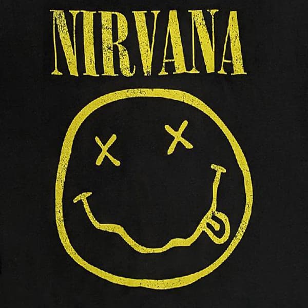 Nirvana Yellow Grunge Face Sweatshirt
