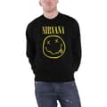 Miniatyrbild 1 av 4: Nirvana Yellow Grunge Face Sweatshirt