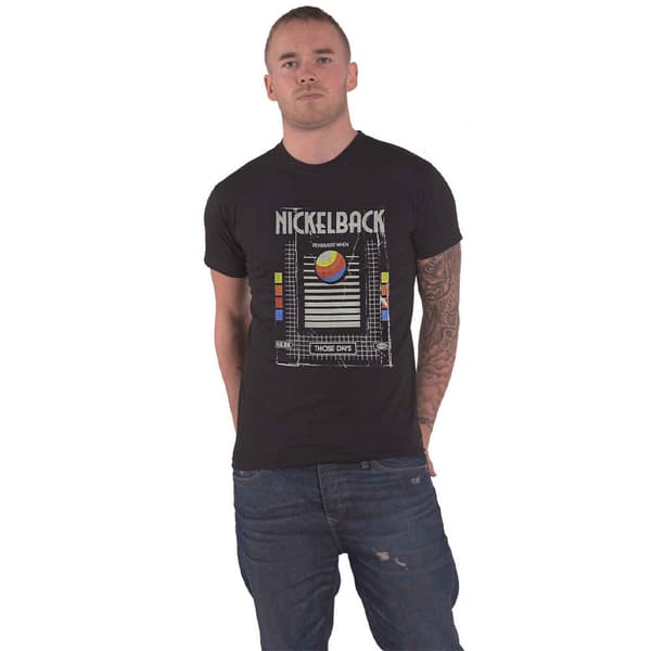 Nickelback Those Days VHS T Shirt