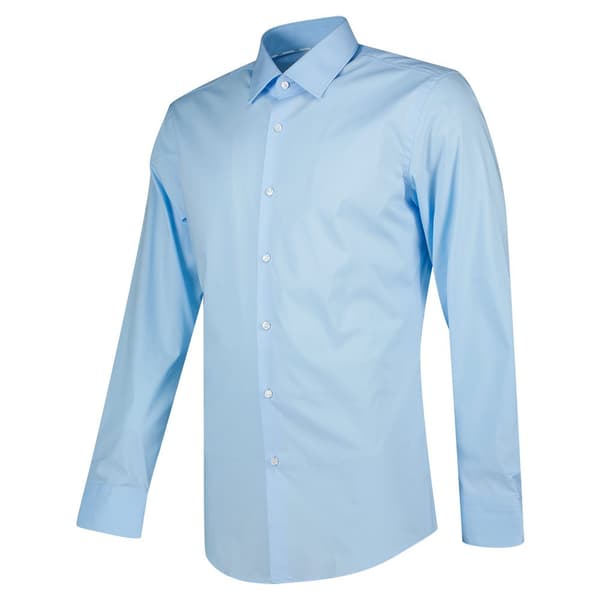 Boss Skjorte 50469345-452/h-hank Kent Blå 43 / Regular Mand