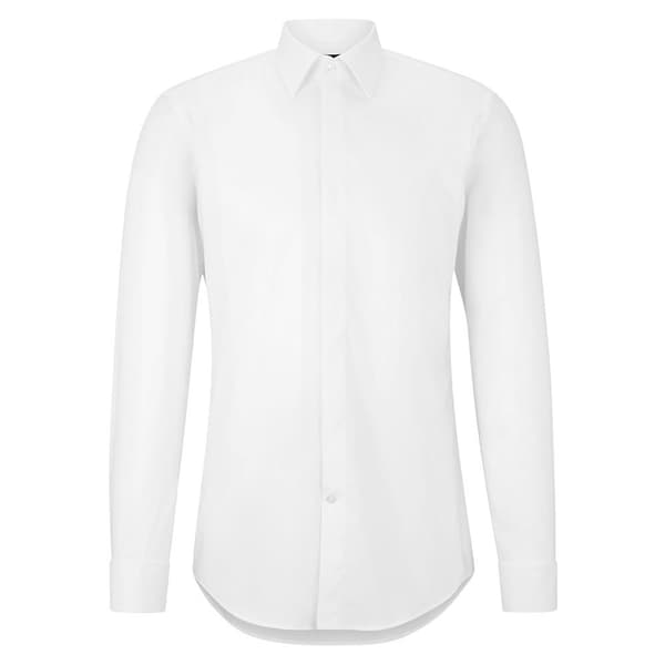 Boss Skjorte Hank Tux1 Hvid 43 Mand