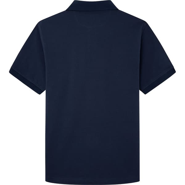 FaÇonnable Lyhythihainen Poolo Basic Pocket Sininen XL Mies