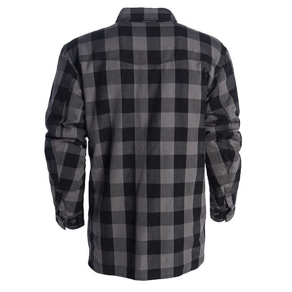 West Coast Choppers Aramidic Vuori Pitkähihainen Paita Flannel Harmaa 2XL Mies