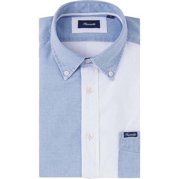 FaÇonnable Långärmad Tröja Fm310763 Blå M Man