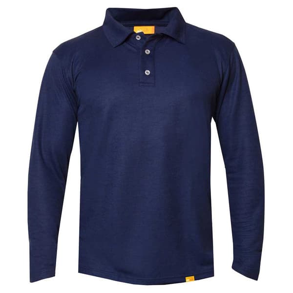 Iq-uv Pitkähihainen Poolopaita Uv 50+ Sininen 2XL