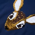 Miniatyrbild 4 av 7: T-shirt med långa ärmar för barn marinblå 92