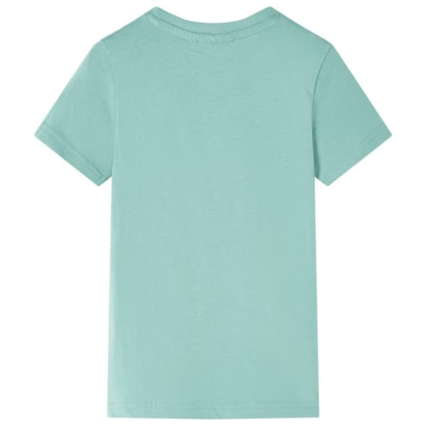 T-shirt för barn ljus khaki 104