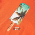 Miniatyrbild 4 av 7: T-shirt för barn mörk orange 140