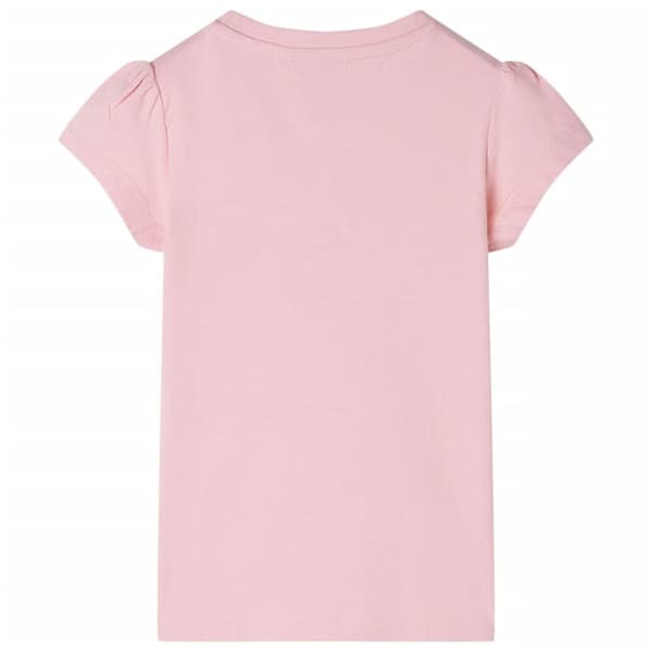 T-shirt för barn ljusrosa 104