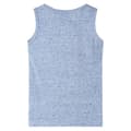 Miniatyrbillede 2 af 7: Tanktop til børn str. 92 blåmeleret