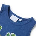 Miniatyrbillede 3 af 7: Tanktop til børn str. 92 mørk blåmeleret