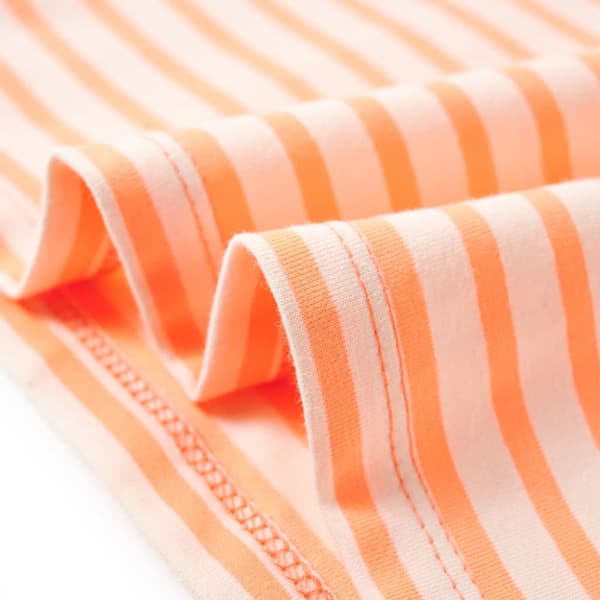 T-shirt för barn neonorange 128