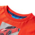 Miniatyrbild 3 av 7: T-shirt med långa ärmar för barn stark orange 116