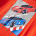 Miniatyrbild 4 av 7: T-shirt med långa ärmar för barn stark orange 116