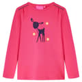 Miniatyrbillede 1 af 8: Langærmet T-shirt til børn str. 104 pink
