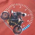 Miniatyrbillede 4 af 7: Langærmet T-shirt til børn str. 116 henna