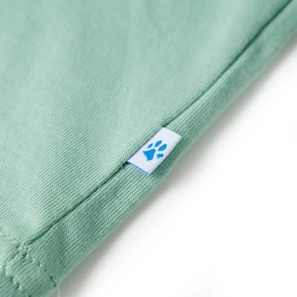 T-shirt för barn ljus khaki 140
