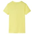 Miniatyrbild 2 av 7: T-shirt för barn gul 128