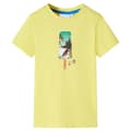 Miniatyrbild 1 av 7: T-shirt för barn gul 128