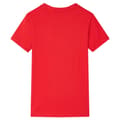 Miniatyrbild 2 av 7: T-shirt för barn röd 128