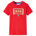 Miniatyrbild 1 av 7: T-shirt för barn röd 128