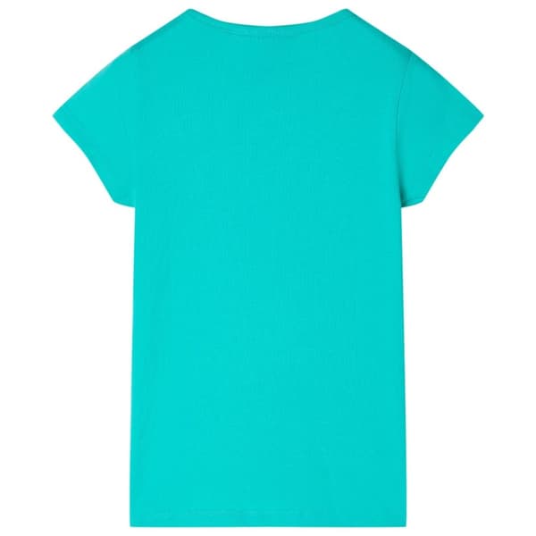 T-shirt för barn mintgrön 140