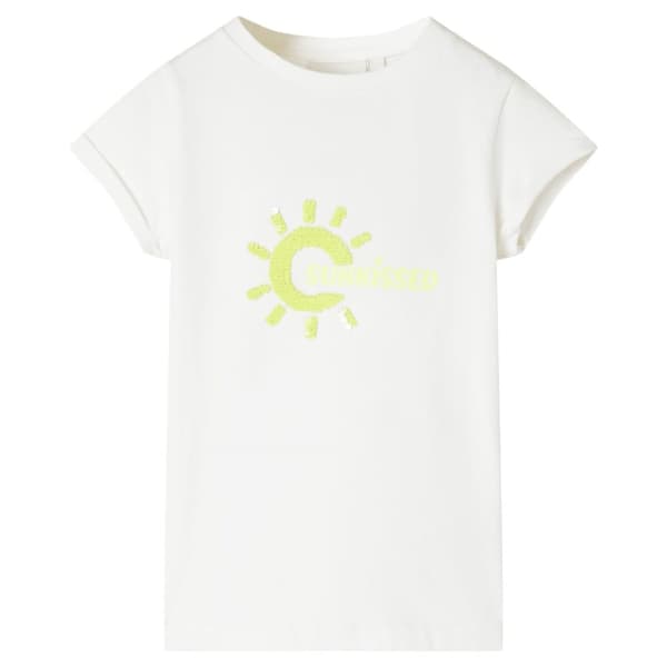 T-shirt för barn ecru 104