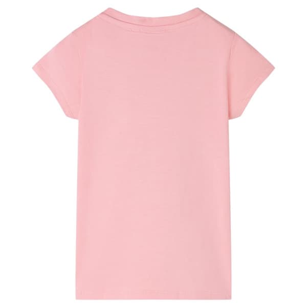 T-shirt för barn rosa 128
