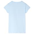 Miniatyrbild 2 av 7: T-shirt för barn ljusblå 140