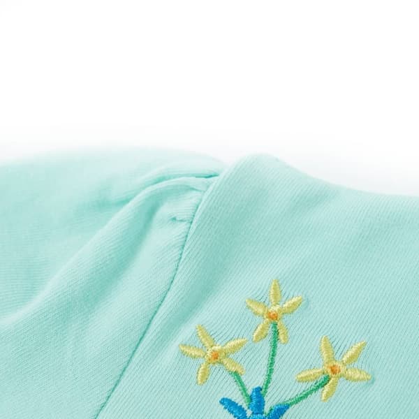 T-shirt för barn aquablå 116
