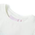 Miniatyrbild 3 av 7: T-shirt med volangärmar för barn vit 104