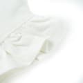 Miniatyrbild 5 av 7: T-shirt med volangärmar för barn vit 104