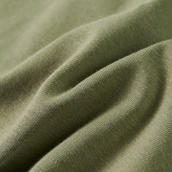 T-shirt med långa ärmar för barn khaki 104