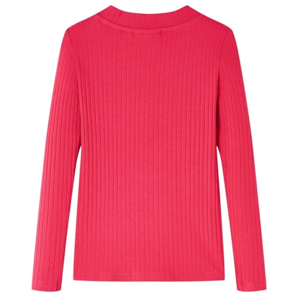 T-shirt med långa ärmar för barn gammelrosa 116