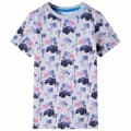 Miniatyrbild 1 av 7: T-shirt för barn grå melange 104